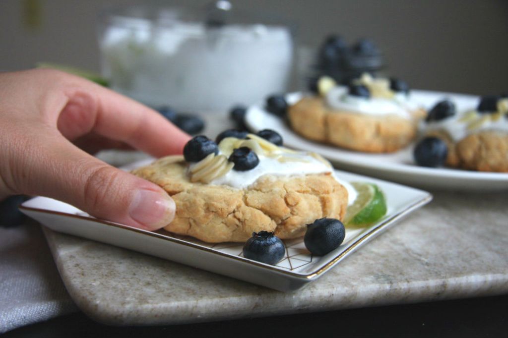 Deconstructed Blueberry Lime&nbsp;Biscuits